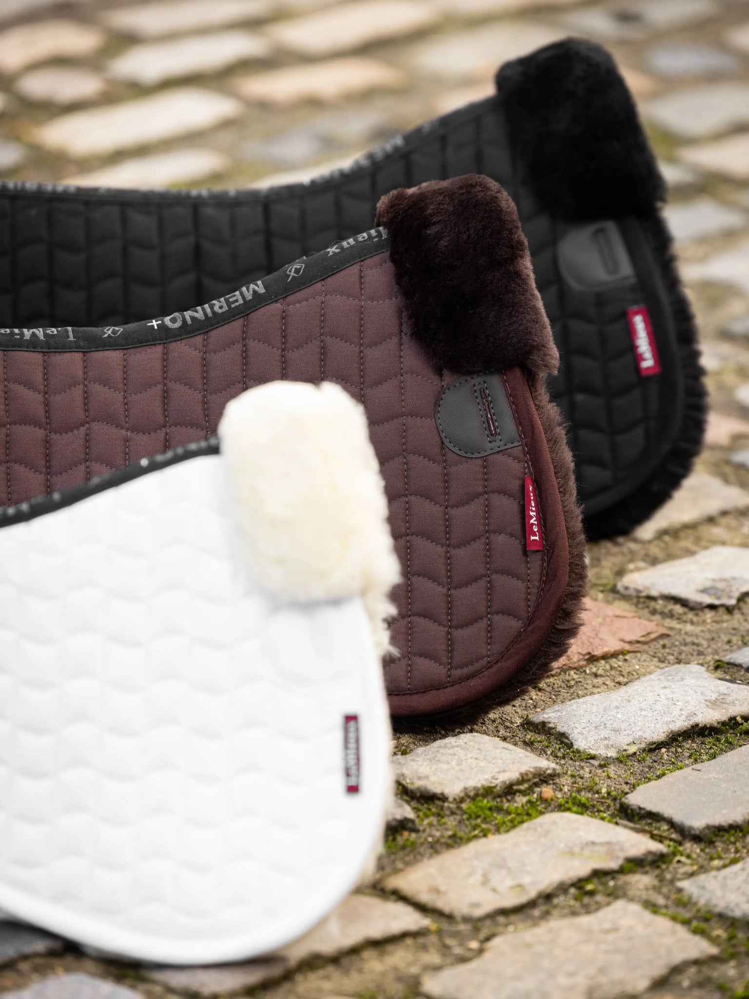 LeMieux Merino+ Half Pad Zadelonderlegger Zadelonderleggers - Maddelin Equestrian LeMieux