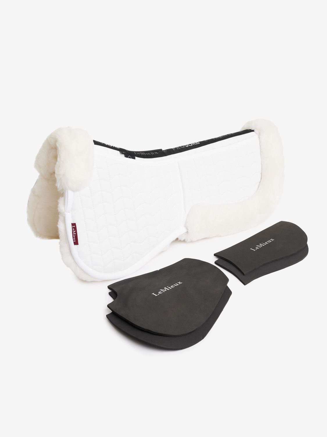 Lemieux Merino+ ProSorb 2 Pocket Half Pad Zadelonderleggers - Maddelin Equestrian LeMieux