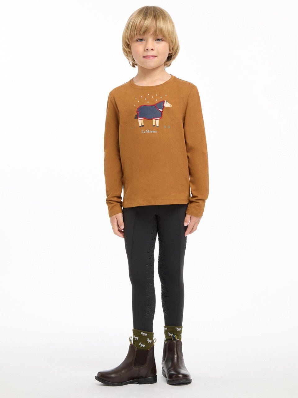 LeMieux Mini Jessie Shirt Lange Mouw Kids FW24 Kids - Maddelin Equestrian LeMieux
