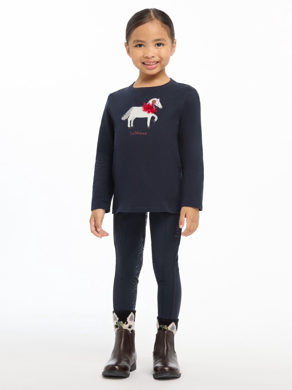 LeMieux Mini Jessie Shirt Lange Mouw Kids FW24 Kids - Maddelin Equestrian LeMieux