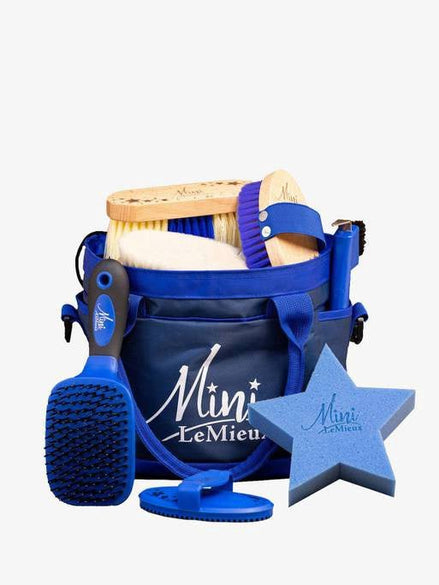 LeMieux Mini Poetstas Set Benetton Blue Borstels & toebehoren - Maddelin Equestrian LeMieux