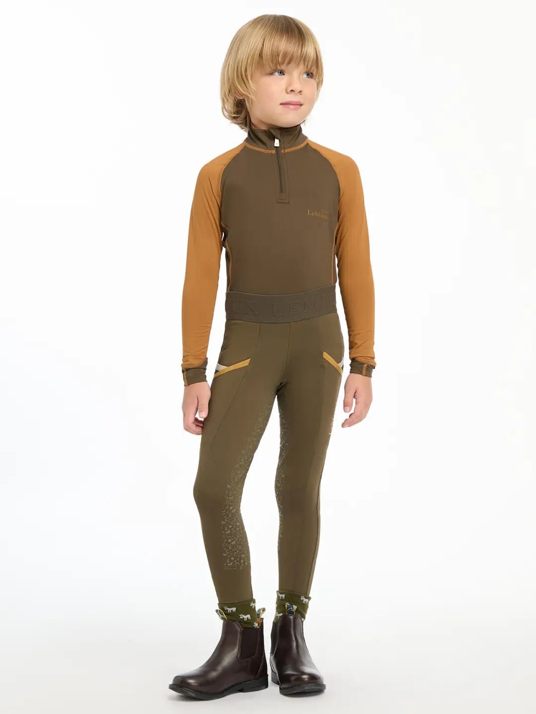 LeMieux Mini Pull Ons Legging Kids Kids - Maddelin Equestrian LeMieux