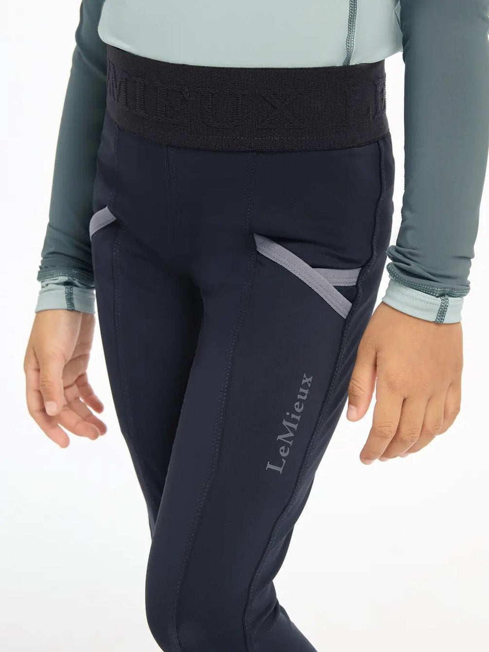 LeMieux Mini Pull Ons Legging Kids Kids - Maddelin Equestrian LeMieux
