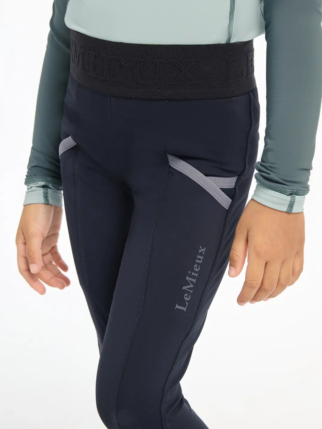 LeMieux Mini Pull Ons Legging Kids Kids - Maddelin Equestrian LeMieux