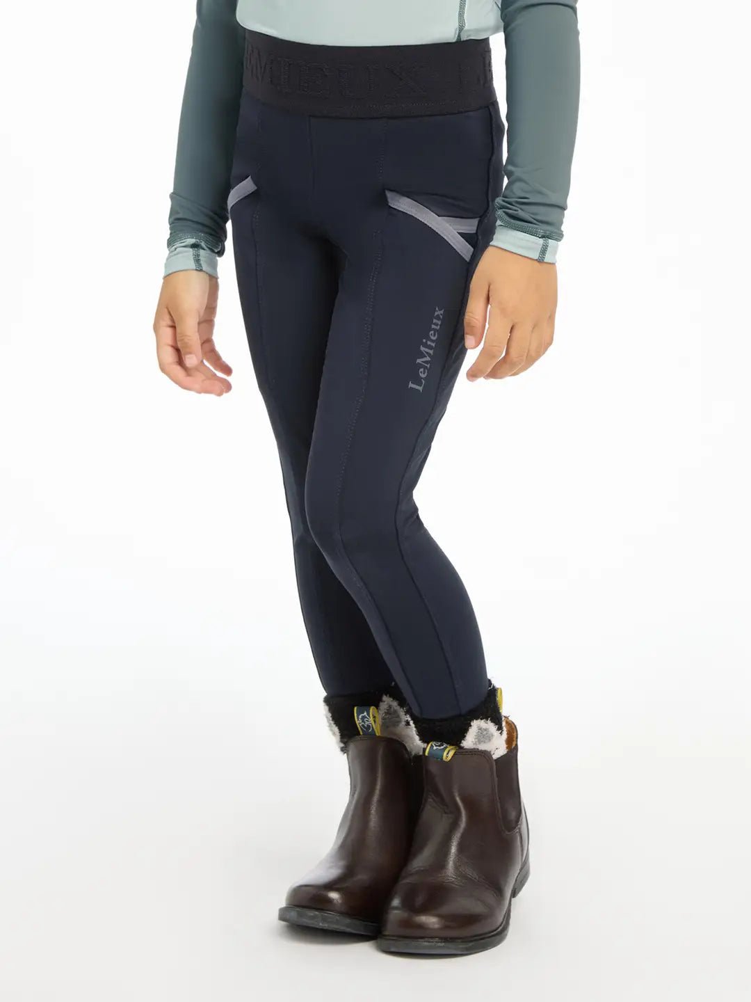 LeMieux Mini Pull Ons Legging Kids Kids - Maddelin Equestrian LeMieux