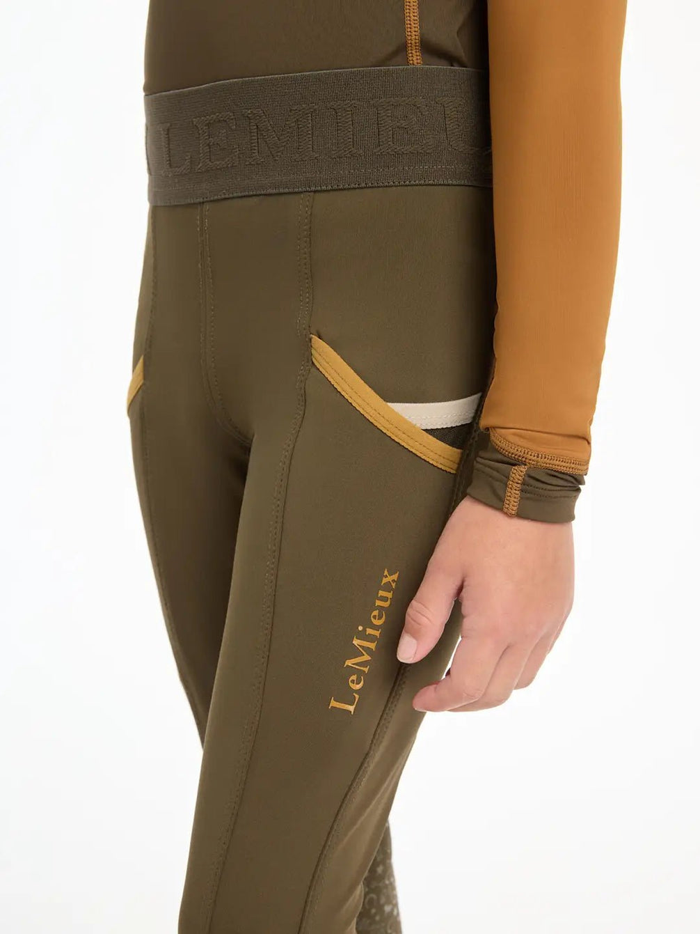LeMieux Mini Pull Ons Legging Kids Kids - Maddelin Equestrian LeMieux