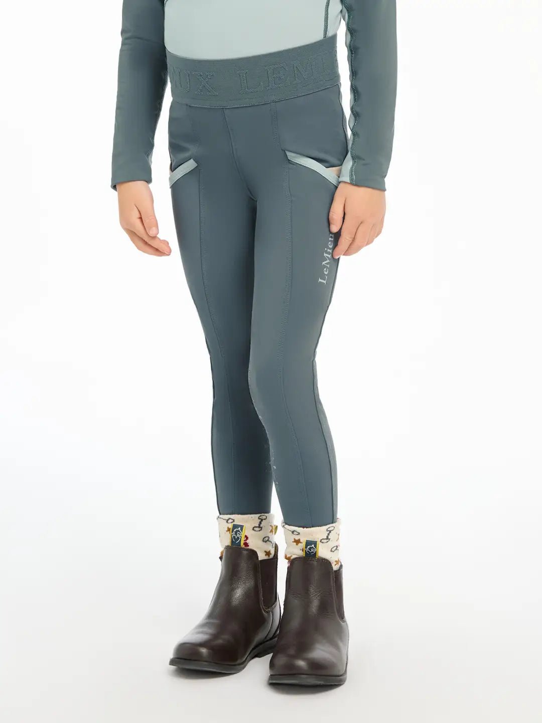 LeMieux Mini Pull Ons Legging Kids Kids - Maddelin Equestrian LeMieux