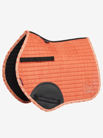 LeMieux Mini Suede Jump Zadeldek Abrikoos Zadeldoeken - Maddelin Equestrian LeMieux