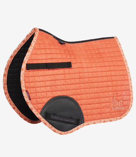 LeMieux Mini Suede Jump Zadeldek Abrikoos Zadeldoeken - Maddelin Equestrian LeMieux