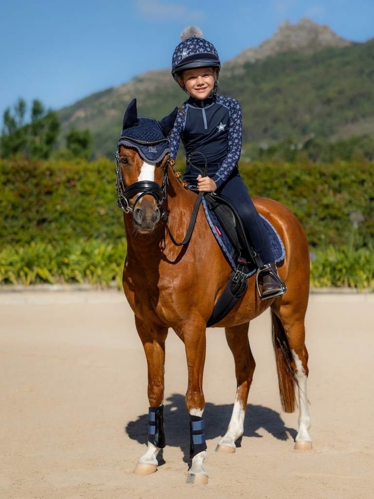 LeMieux Mini Zadeldek Suede Jump Square Zadeldoeken - Maddelin Equestrian LeMieux