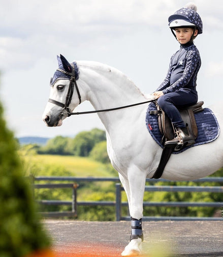 LeMieux Mini Zadeldek Suede Jump Square Zadeldoeken - Maddelin Equestrian LeMieux