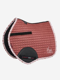 LeMieux Mini Zadeldek Suede Jump Square Orchid Zadeldoeken - Maddelin Equestrian LeMieux