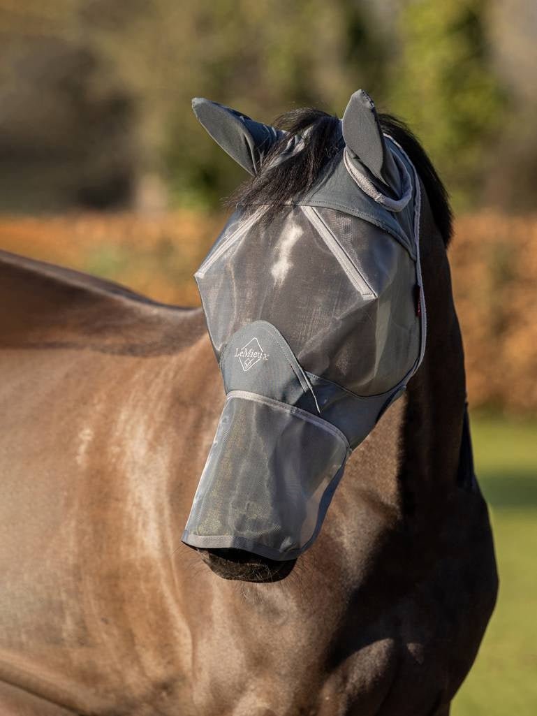 LeMieux New Armour Shield Pro Vliegenmasker Vliegenmaskers en lintjes - Maddelin Equestrian LeMieux