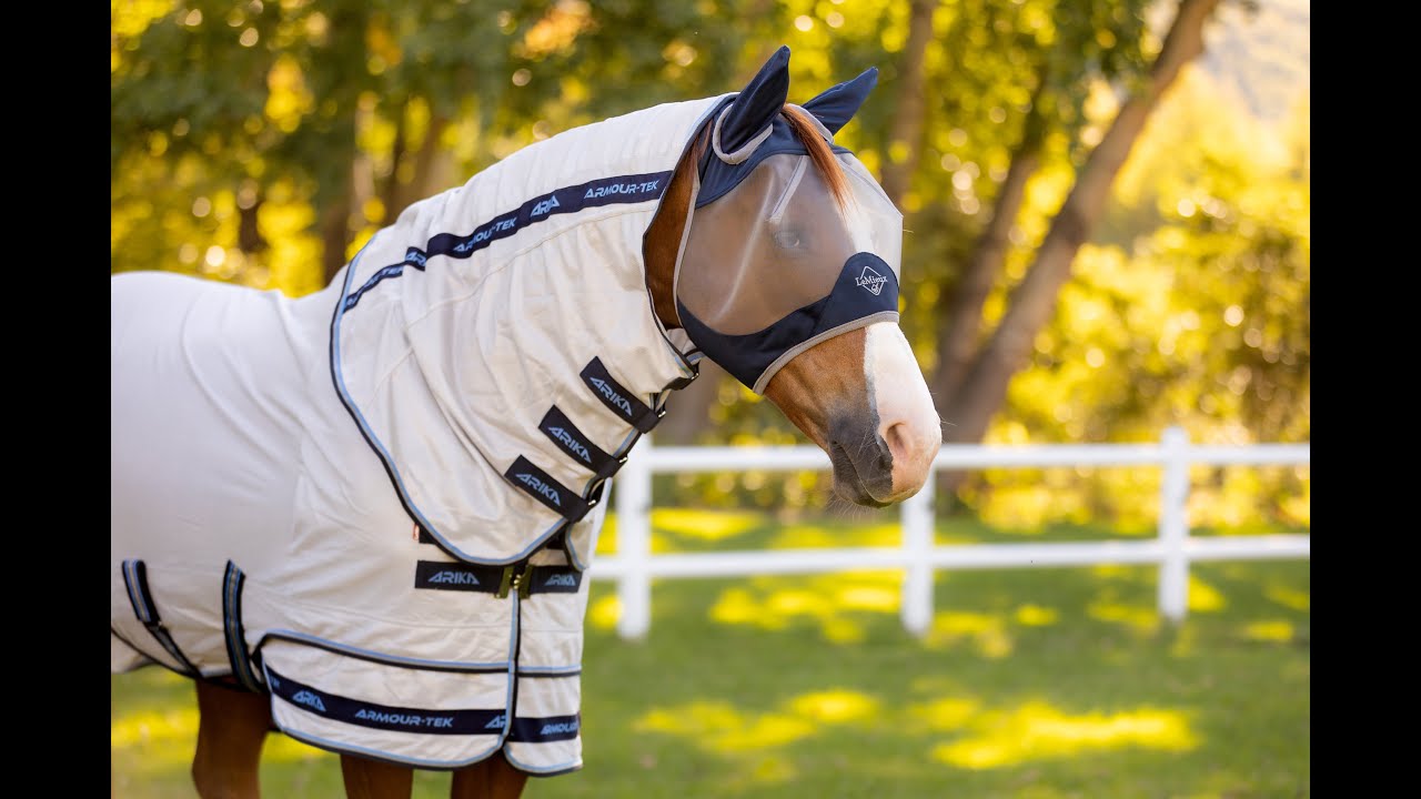 LeMieux New Armour Shield Pro Vliegenmasker Vliegenmaskers en lintjes - Maddelin Equestrian LeMieux