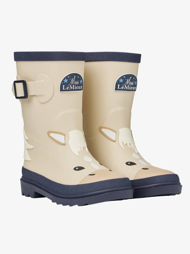 LeMieux Puddle Pals Kids Regenlaarzen Welly Palomino Jodhpurs - Maddelin Equestrian LeMieux