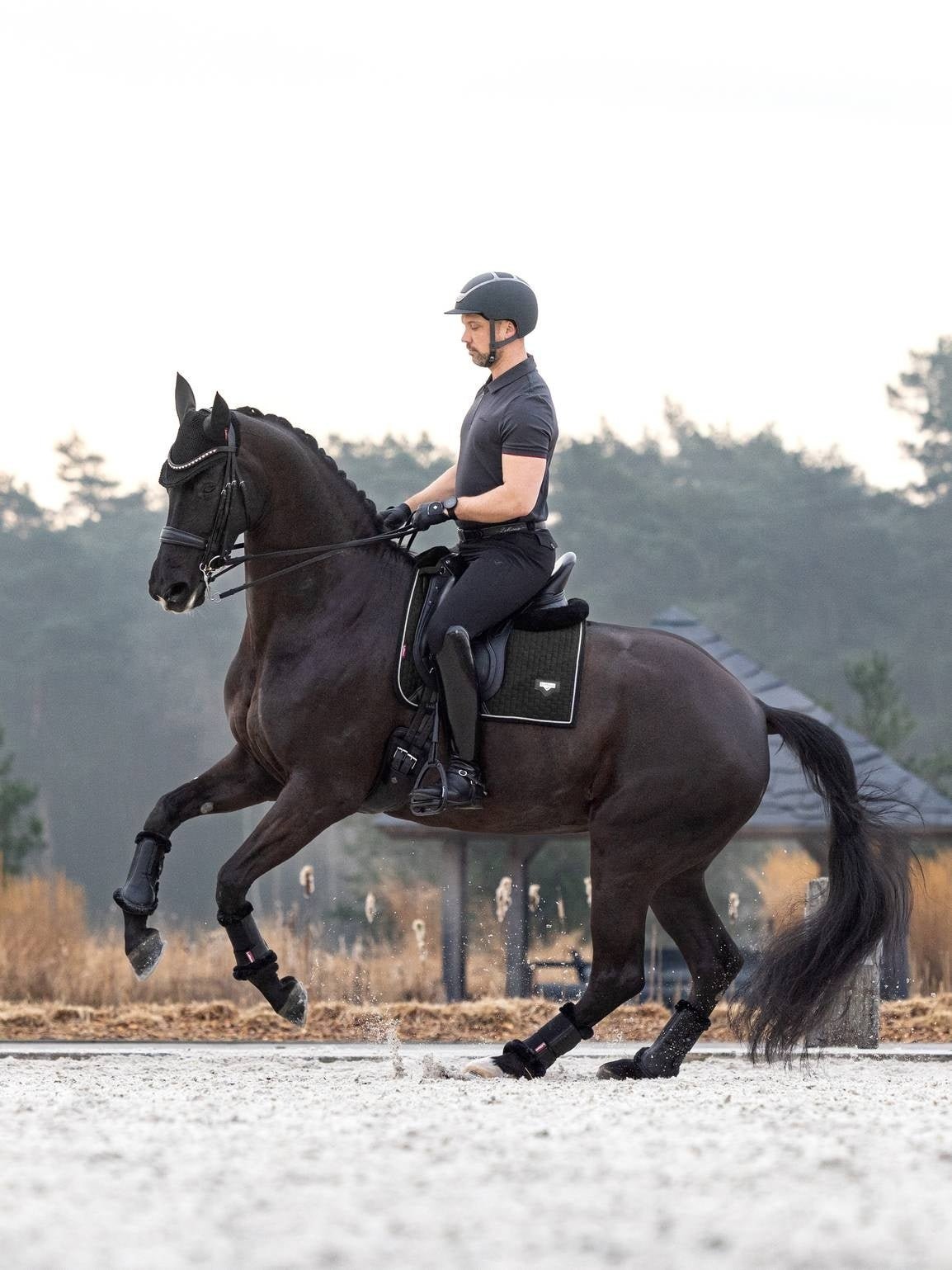 LeMieux Puissance Suede Zadeldek Zadeldoeken - Maddelin Equestrian LeMieux