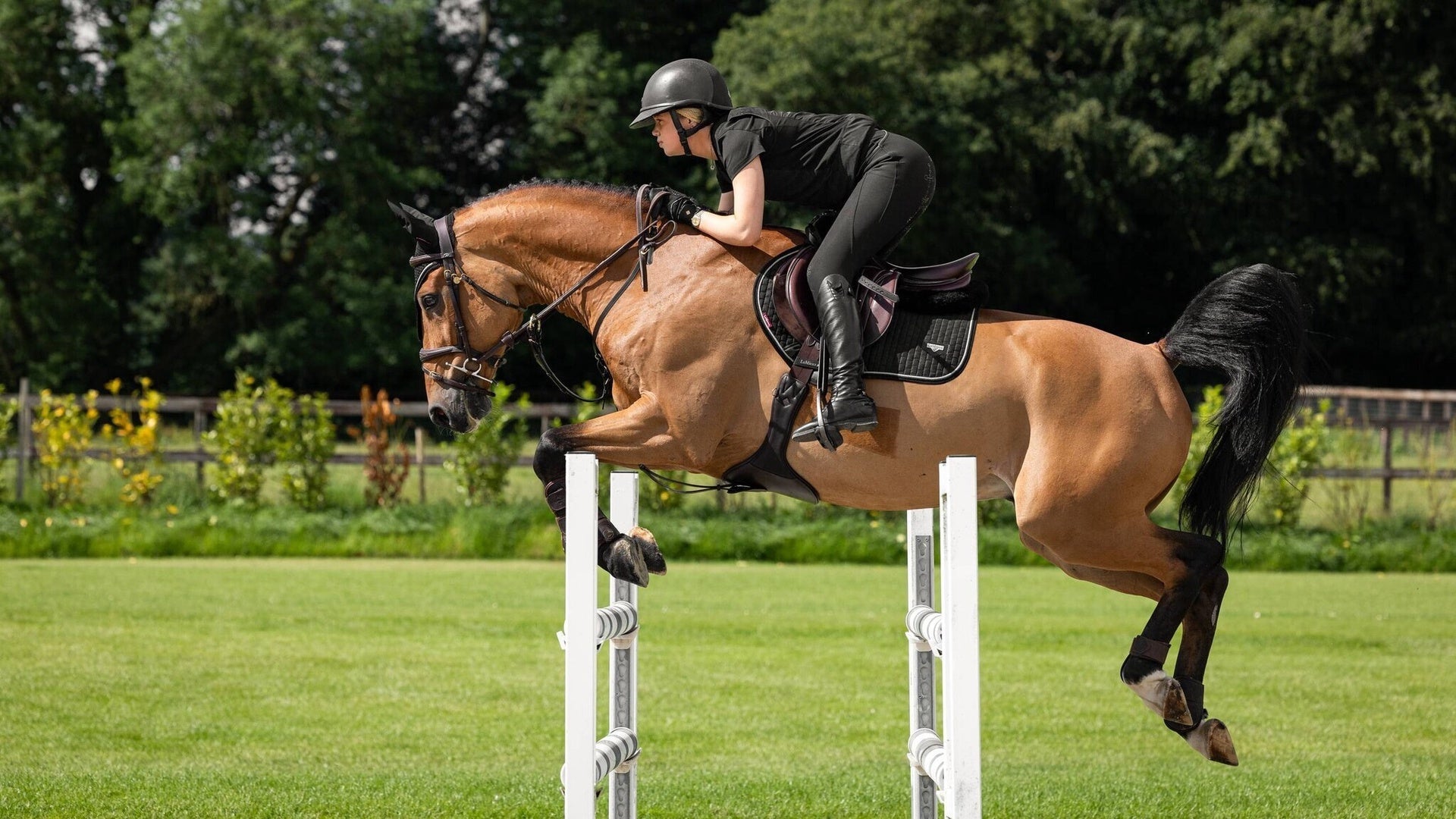 LeMieux Puissance Suede Zadeldek Zadeldoeken - Maddelin Equestrian LeMieux