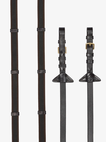LeMieux Rubber Grip Continental Teugels Teugels - Maddelin Equestrian LeMieux