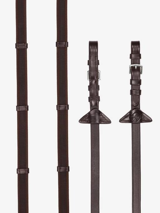 LeMieux Rubber Grip Continental Teugels Teugels - Maddelin Equestrian LeMieux