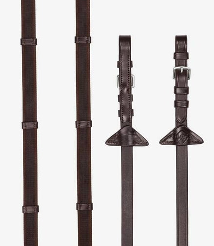 LeMieux Rubber Grip Continental Teugels Teugels - Maddelin Equestrian LeMieux