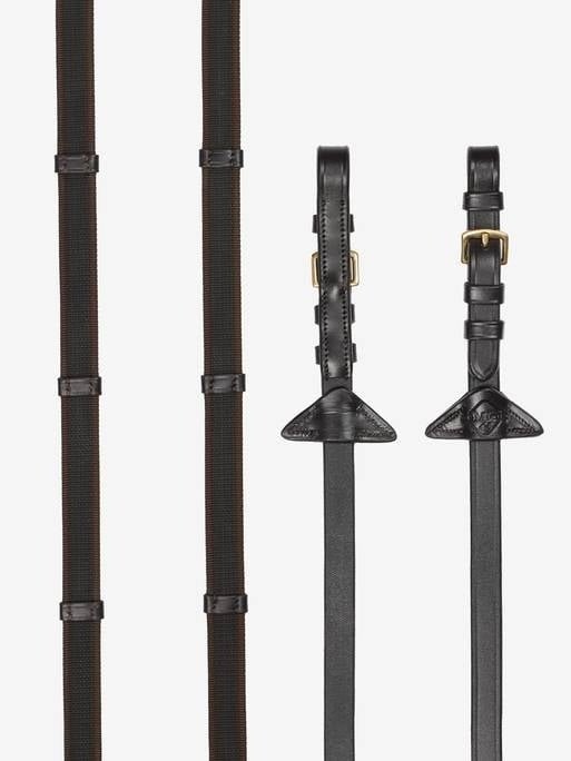 LeMieux Rubber Grip Continental Teugels Teugels - Maddelin Equestrian LeMieux