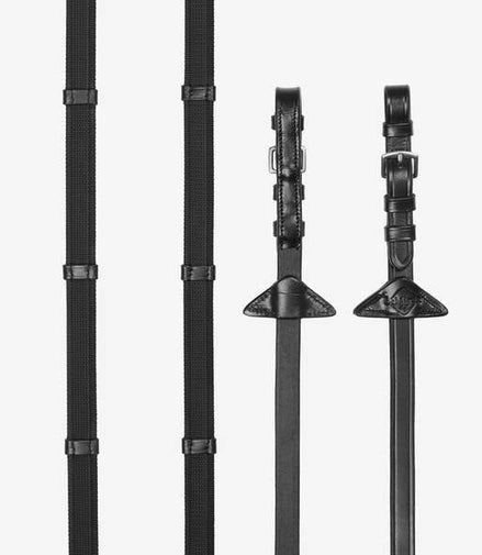 LeMieux Rubber Grip Continental Teugels Teugels - Maddelin Equestrian LeMieux