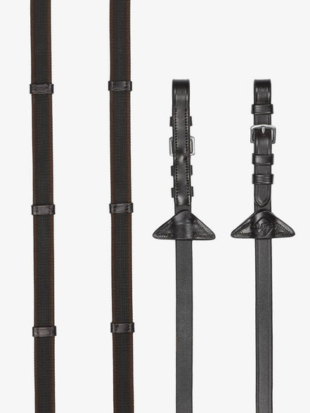 LeMieux Rubber Grip Continental Teugels Teugels - Maddelin Equestrian LeMieux