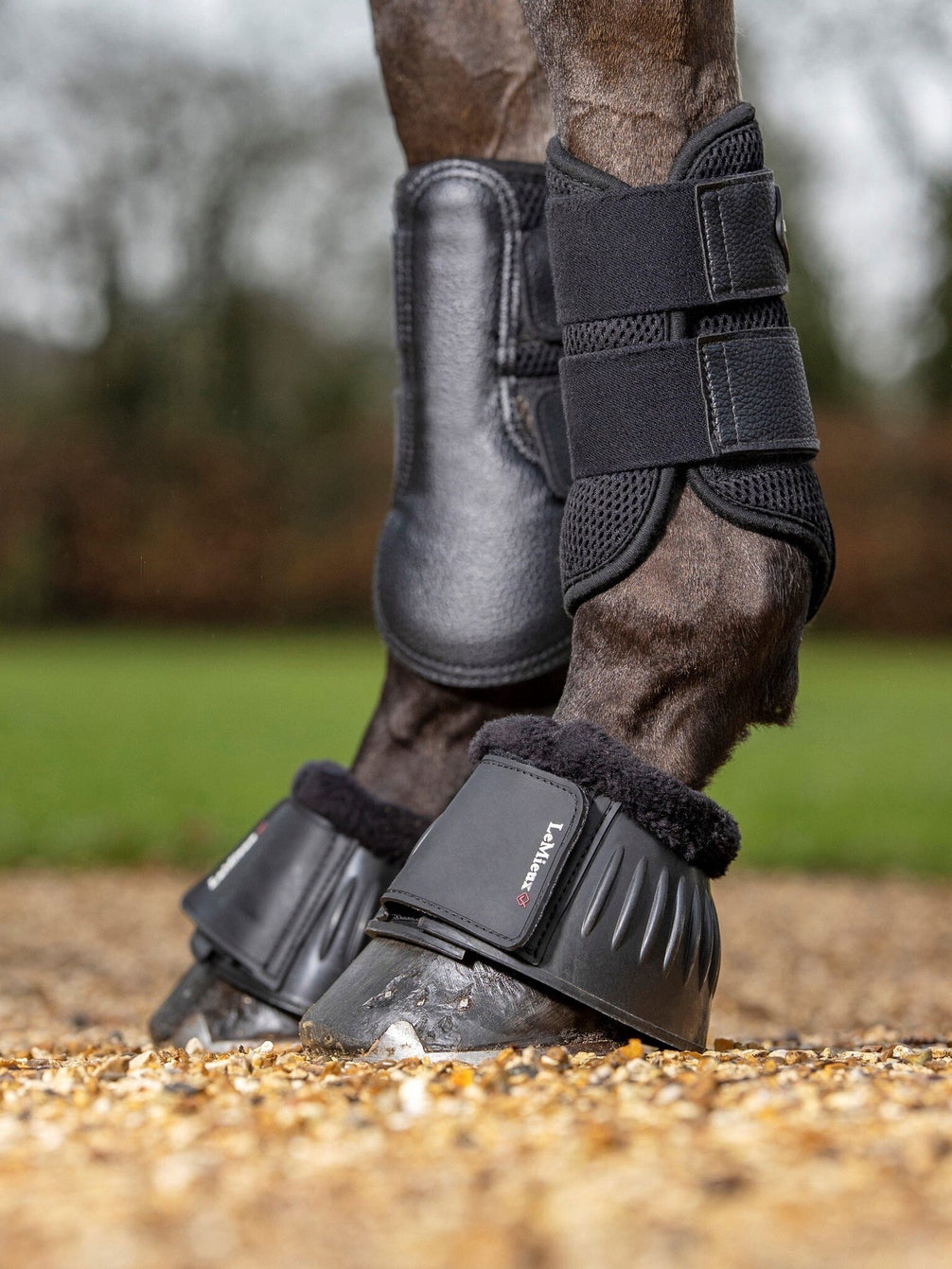 LeMieux Rubber springschoenen met fleece Springschoenen - Maddelin Equestrian LeMieux