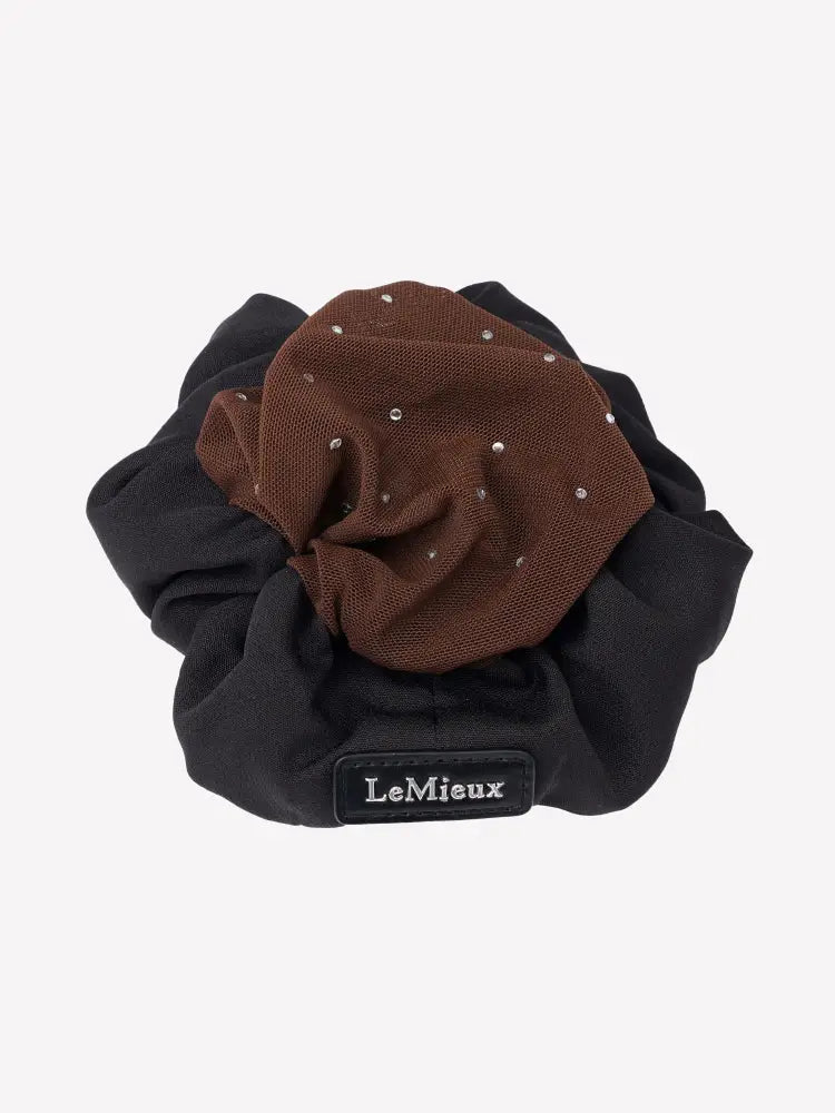 LeMieux Scrunchie met kristallen haarnetje Wedstrijd Accessoires - Maddelin Equestrian LeMieux