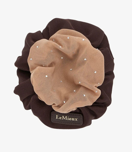 LeMieux Scrunchie met kristallen haarnetje Wedstrijd Accessoires - Maddelin Equestrian LeMieux