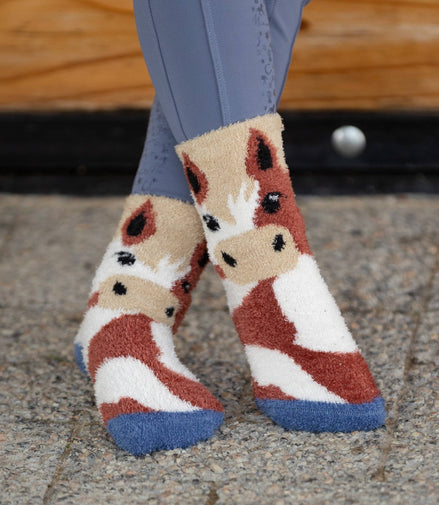 LeMieux Sokken Mini Fluffly Character Flash Sokken - Maddelin Equestrian LeMieux