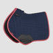 Lemieux Suede Zadeldek Navy/Cranberry Zadeldoeken - Maddelin Equestrian LeMieux