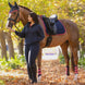 Lemieux Suede Zadeldek Navy/Cranberry Zadeldoeken - Maddelin Equestrian LeMieux