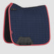 Lemieux Suede Zadeldek Navy/Cranberry Zadeldoeken - Maddelin Equestrian LeMieux