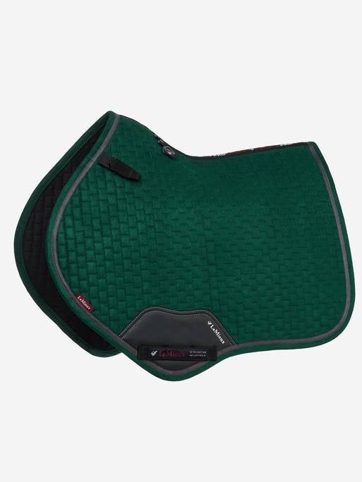 LeMieux Suede Zadeldek Spruce - Dressage Zadeldoeken - Maddelin Equestrian LeMieux