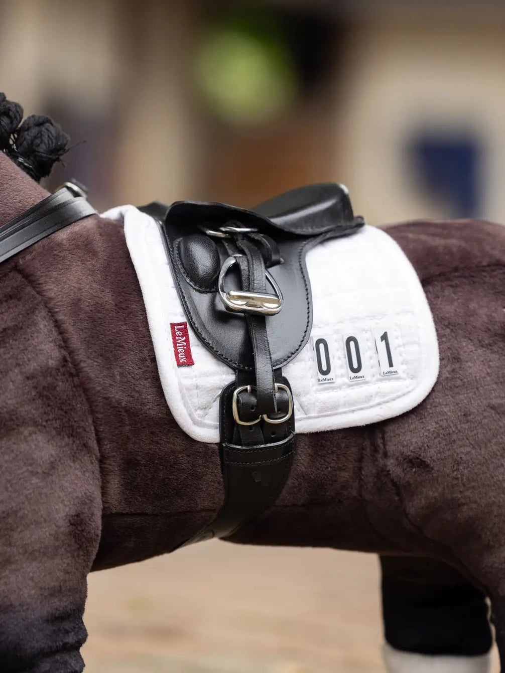 LeMieux Toy Pony Dressuurzadel Black Speelgoed - Maddelin Equestrian LeMieux