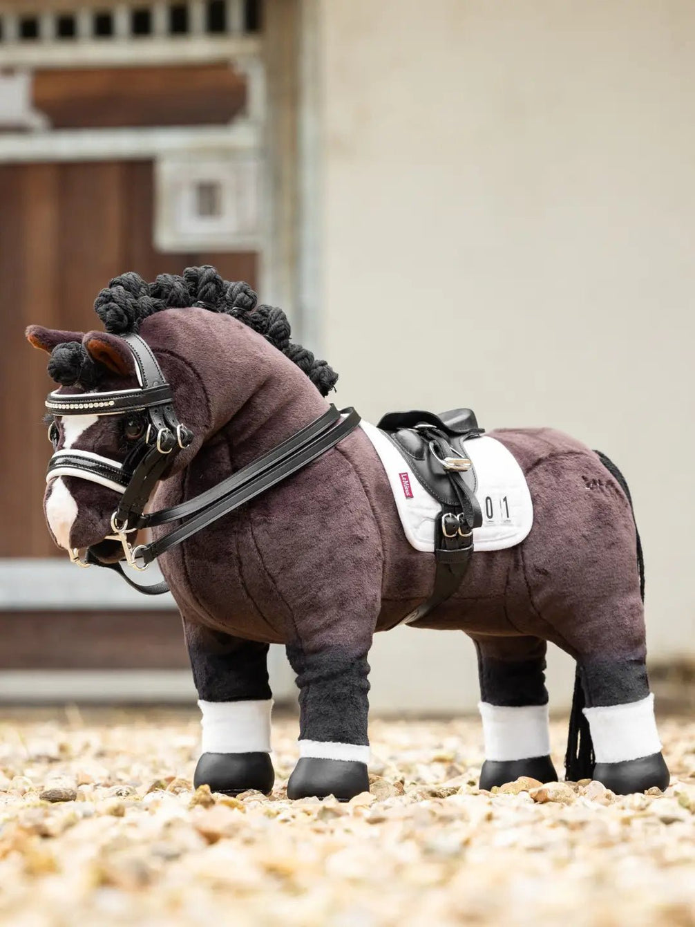 LeMieux Toy Pony Dressuurzadel Black Speelgoed - Maddelin Equestrian LeMieux