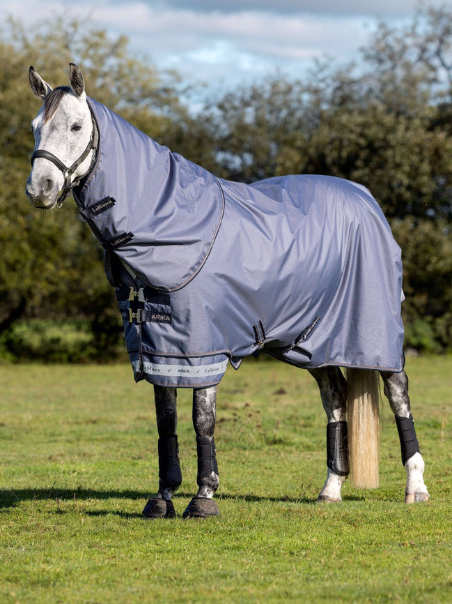LeMieux Turnout Paardendeken Arika Ripstop Jay Blue Outdoordeken - Maddelin Equestrian LeMieux