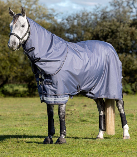 LeMieux Turnout Paardendeken Arika Ripstop Jay Blue Outdoordeken - Maddelin Equestrian LeMieux