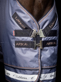 LeMieux Turnout Paardendeken Arika Ripstop Jay Blue Outdoordeken - Maddelin Equestrian LeMieux