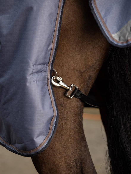 LeMieux Turnout Paardendeken Arika Ripstop Jay Blue Outdoordeken - Maddelin Equestrian LeMieux