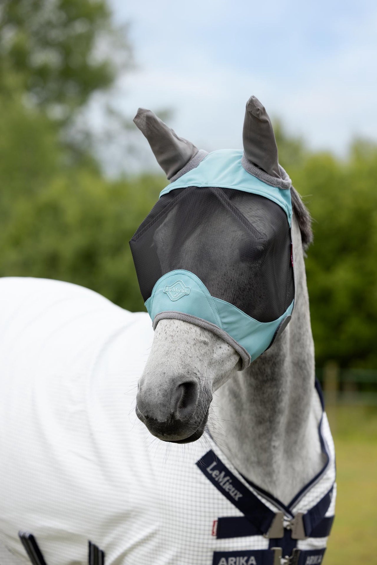 LeMieux Visor - Tek Half Vliegenmasker ss25 Vliegenmaskers en lintjes - Maddelin Equestrian LeMieux