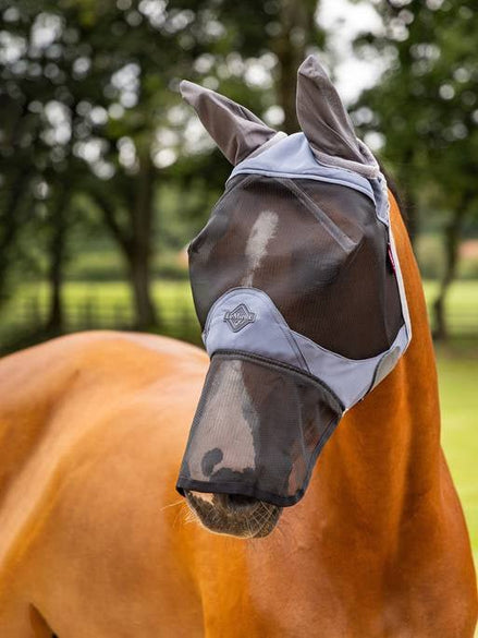 LeMieux Vliegenmasker Visor - Tek Jay Blue Vliegenmaskers en lintjes - Maddelin Equestrian LeMieux