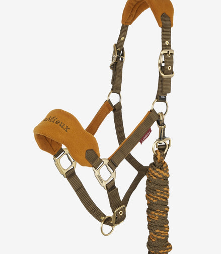 LeMieux Vogue Halster Winter 24 Halster met wol of faux fur - Maddelin Equestrian LeMieux