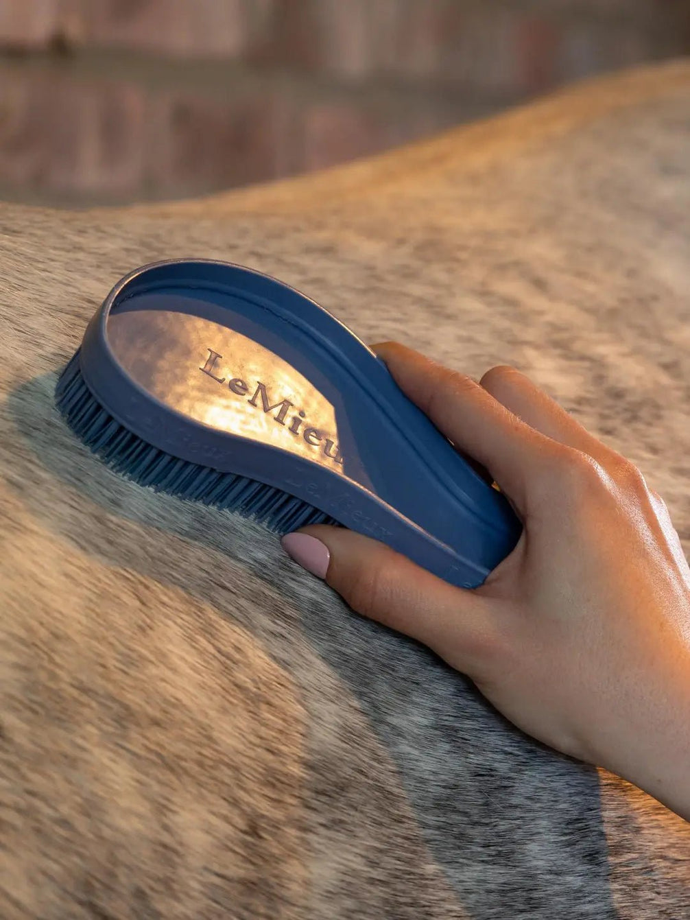 LeMieux Wizard Borstel Trio Flexibele Paardenborstel Set Borstels & toebehoren - Maddelin Equestrian LeMieux