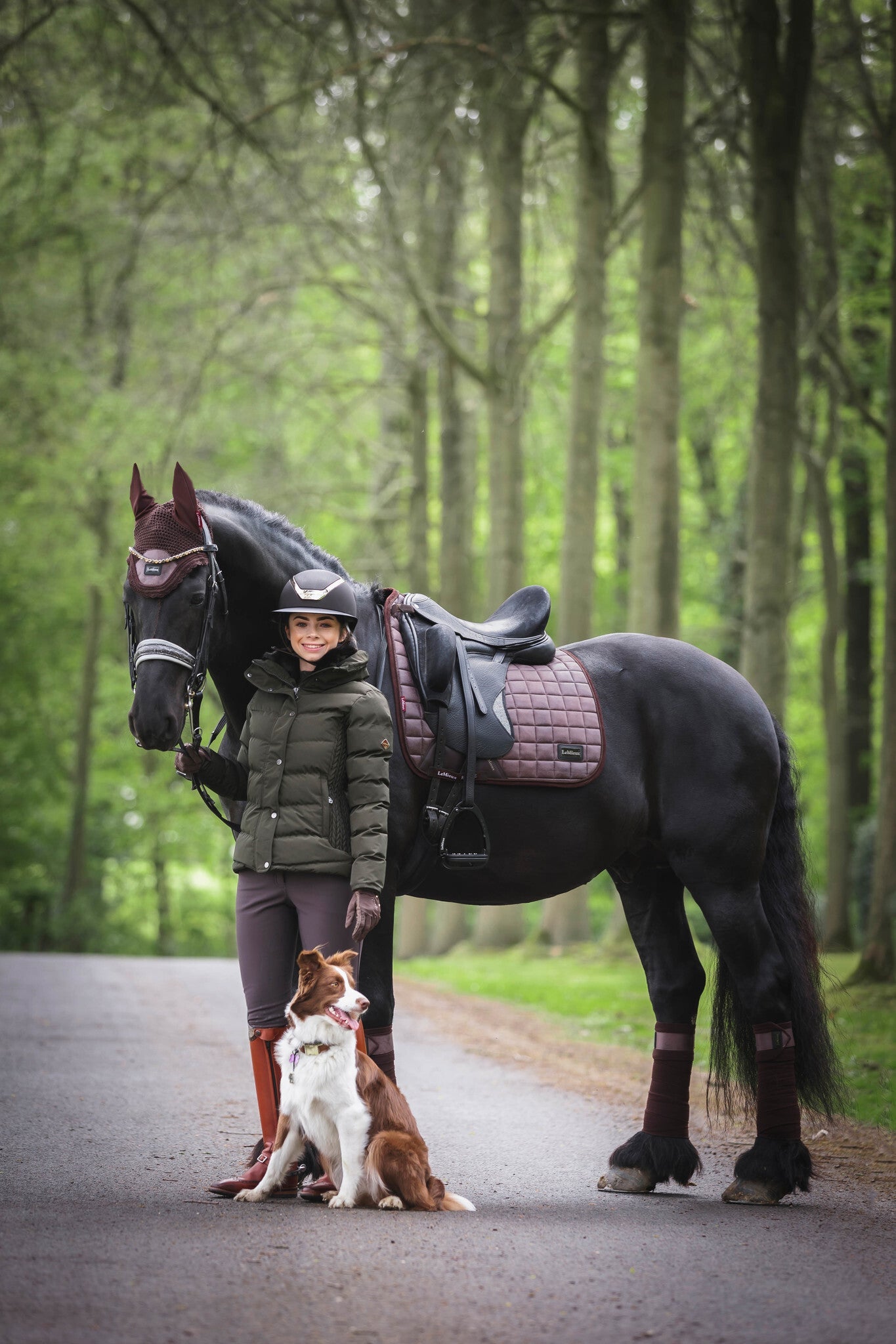 LeMieux Zadeldek - Bandages - Oornetje Rhone Collection Zadeldoeken - Maddelin Equestrian LeMieux