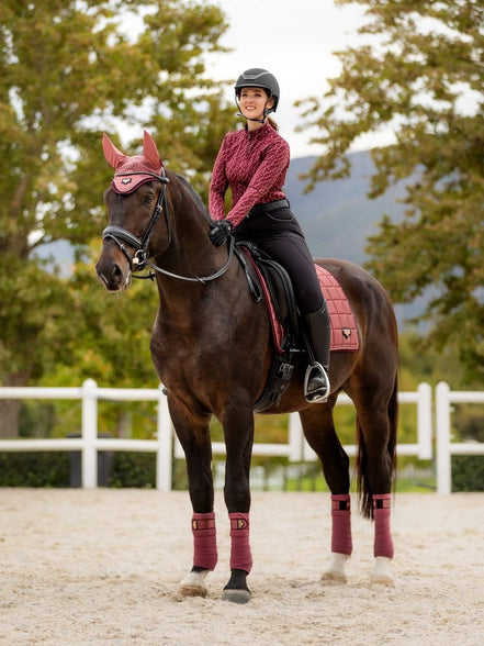LeMieux Zadeldek Loire Classic Orchid Zadeldoeken - Maddelin Equestrian LeMieux