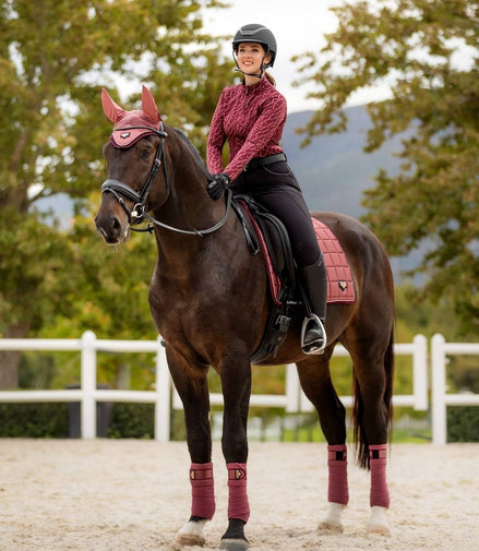 LeMieux Zadeldek Loire Classic Orchid Zadeldoeken - Maddelin Equestrian LeMieux