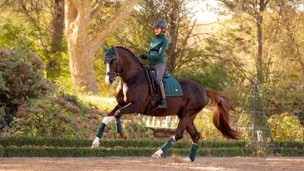 LeMieux Zadeldek Loire Classic Spruce Zadeldoeken - Maddelin Equestrian LeMieux