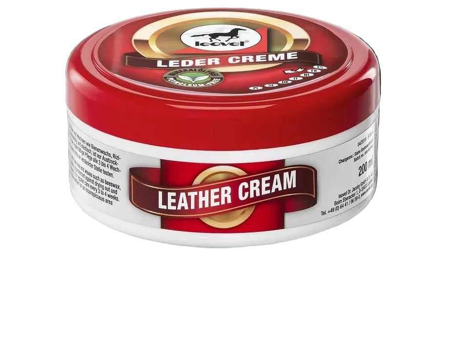 Leovet Leather Cream 200ml Lederonderhoud - Maddelin Equestrian Leovet